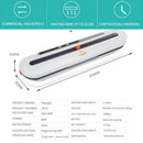 saengQ Best Food Vacuum Sealer 220V/110V Automatic Commercial Household Food Vacuum Sealer Packaging Machine Include 10Pcs Bags