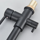 The Double Stream | Brass Kitchen Faucet With Built-In Water Filter