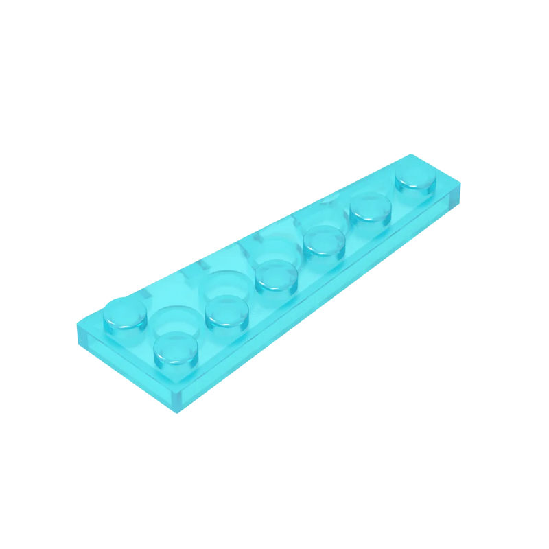 Gobricks 10PCS Bricks Wedge Plate Left Part 6 x 2 Compatible 78443 Freely Creative Building Block DIY Educational Toy Adult Kids