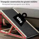 BRIEFNESS Multi-Purpose Car High Bed Pet Ramp with Non-Slip Carpet Adjustable Folding Pet Ladder Convenient Auxiliary Steps