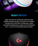 Logitech G102 Gaming Mouse 8000 DPI HERO Sensor 20M Click Durability RGB Lighting for Competitive Esports Daily Play G102  Mouse