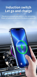 The CryoMount | 15W Active-Cooled Magnetic Wireless Car Charger for iPhone 12–16