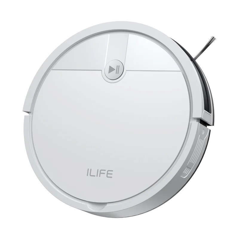 ﻿ ILIFE V2 Robot Vacuum Cleaner, 120 Min Runtime, Self-Charging Robotic Vacuum, Slim, Quiet, Ideal for Pet Hair and Hard Floors