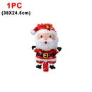 15/1Pcs Christmas Foil Balloons Santa Claus Xmas Tree Aluminum Balloons New Year Kids Gifts Toys Xmas Birthday Party Decorations