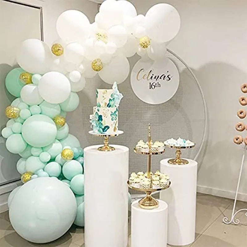 Pastel Green Balloon Garland Arch Kit Romantic Wedding Decoration Balloons Christmas Party Baby Shower Birthday Accessories