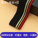 Ribbed Colorful Fabric Knitted Strip Rib Soft Telas DIY Cloth Accessories Collar Cuffs Hem Bottom Polyester Elastic for Sewing