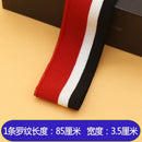 Ribbed Colorful Fabric Knitted Strip Rib Soft Telas DIY Cloth Accessories Collar Cuffs Hem Bottom Polyester Elastic for Sewing