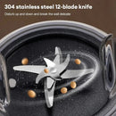 110V US Electric Soy Milk Machine1500ML Mixer Automatic Intelligent Food Blender Fruit Juicer Wall Breaking Rice Paste Maker