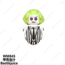 SAW Horror Movie Jack Ripper Mini Action Figures Building Blocks Brick Models Silent Hill Horrifying Chainsaw Man Halloween Toys