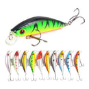 1Pc Minnow Fishing Lure Swim Hard Fishing Bait 7cm 8.5g Artificial Bait Wobbler Crankbait Carp Bass Fishing Tackle
