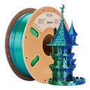 ERYONE Promotion New Dual Color Filament Matte Silk PLA For FDM 3D Printer Color Changing 1.75mm ±0.03 Fast delivery