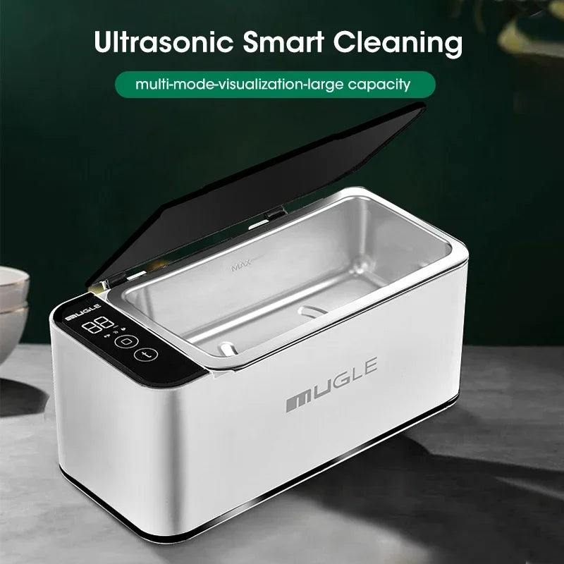 Powerful 50W Ultrasonic Cleaner Glasses Cleaner High Frequency Ultrasound Washing Cleanser Bath for Jewelry Cleaning Machine