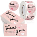 30Pcs Thank You For Your Order Card Pink Thank You For Supporting Small Business Label Gift Decor Card Gift Decor