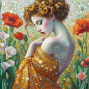 New Arrivals Diamond Mosaic Gustav Klimt Poppy Landscape Full Drill Diamond Painting Kits Diy Embroidery Flower Home Decoration