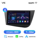 Junsun Android Wireless CarPlay Auto Car Radio For Seat Leon MK2 2005-2012 Car Intelligent Systems DSP SWC RDS GPS FM BT