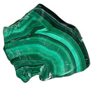 New product Natural Green Malachite Slices Polished Mineral Specimens Rough Quartz Crystal Sheeting Healing Stone Garden Decor