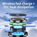The CryoMount | 15W Active-Cooled Magnetic Wireless Car Charger for iPhone 12–16