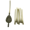 Karpfenangelzubehör PVA Solid Bag Tail Rubber für Lead System von Rigs Inline Bleie Set von PVA-Taschen