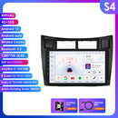 Hizpo 2Din 9inch CarPlay Android Auto Car Radio for Toyota Yaris 2005 - 2012 Navigation GPS RDS DSP BT 4G SWC UI7862 Headunit