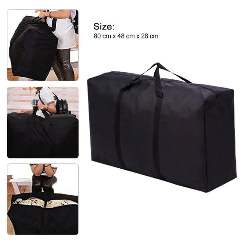 Wardrobes Clothes Quilt Storage Bag Travel Luggage Packing Pouch Organizador Moving Sack Large Capacity Waterproof Oxford Cloth