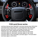 Carbon Abs Car Steering Wheel Paddle Shifter Trim Cover For Land Range Rover Evoque Discovery Sport For Jaguar XF XE Accessories