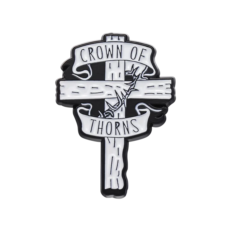 I Love Jesus Enamel Pin Christianity Religion Believers Live Forever Cross Easter Brooch Lapel Clothes Badge Love Faith Jewelry