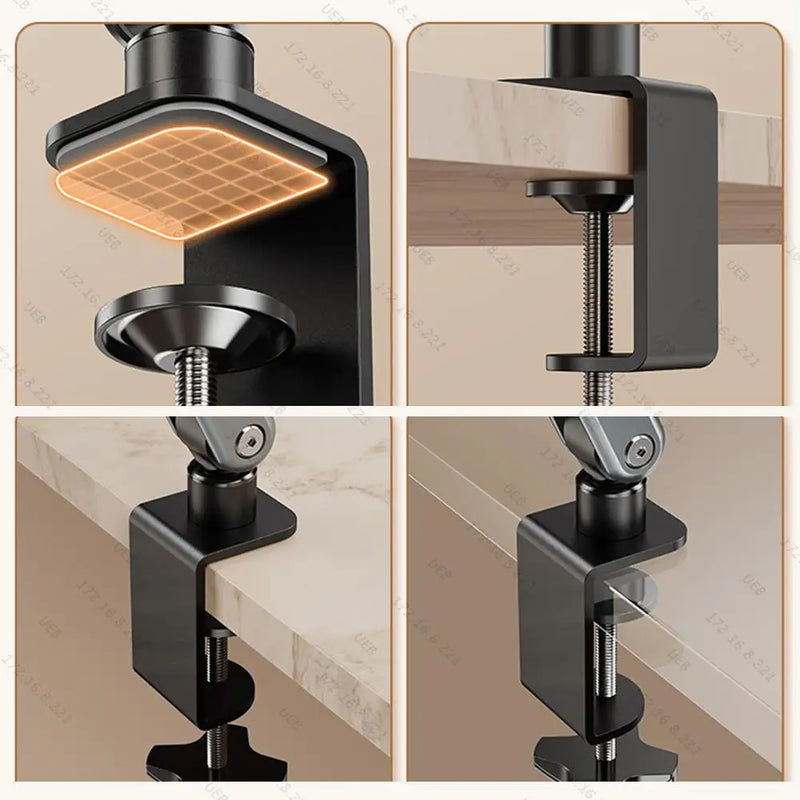 Acrylic Book Stand Ergonomic Foldable Book Support 360° Rotating Collapsible Desktop Riser Stand for Recipe Sheet Music Tablet