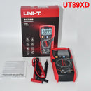 UNI-T UT89XD UT89X UT89XE Professional Digital Multimeter True RMS 20A Current AC DC Voltmeter Capacitance Resistance Tester