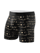 8-piece Set Of Men's Underwear Soft Breathable Comfortable Men's Long Boxers Letters Trendy Individual Sport Fitness Men's Pants