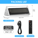 Nobsound Bluetooth 5.0 VFD Clock Music Spectrum Display Screen Sound Level Meter 3.5mm AUX Audio Switcher Box