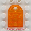 50pcs DIY Building Blocks 3176 Brick Heart Necklace/Key Ring Toys 2x 3 Heart-shaped Multicolor Educational Toy Gift for Children