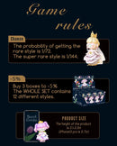 Robotime Rolife Nanci Secret Garden Series Blind Box Brand Designer Dolls Action anime Figure Toys Elfin Children Gift