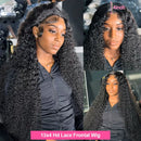 250 Density 13x6 HD Lace Front Human Hair Wigs 30 40 Inch Deep Wave 13x4 Curly Lace Frontal Wig Brazilian For Black Women
