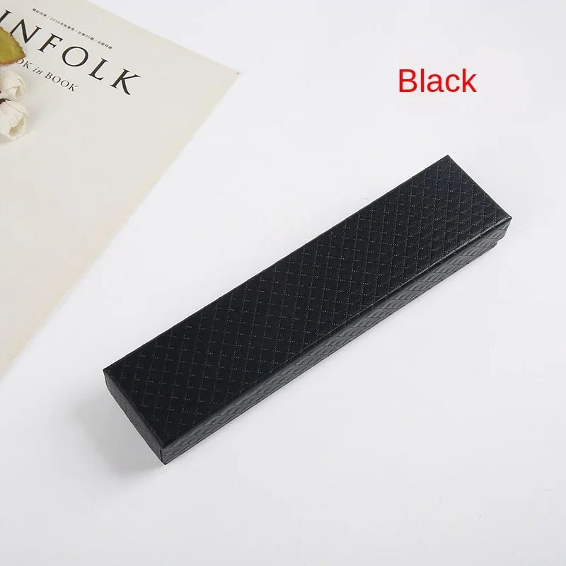 22x5x3cm Rectangle Cardboard Jewelry Set Box for Ring Necklace gift boxes for jewellery packaging Wedding Party Jewelry Display