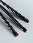 3pcs Makeup Brush Set, Including Angled Eyeliner Brush, Eyebrow Brush, And Ultra-Fine Eyeshadow Brush, Makeup Brush Set, Makeup Brush Kit, Makeup Brush Set, Full Makeup Brushes, Makeup Brush Set, Complete Makeup Tools, Makeup