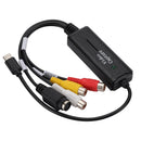 USB 3.1 Easy Cap Video Audio Converter 1 Channel Type-C DVD Audio Capture Adapter Card Video Capture Converter for PC Smartphone