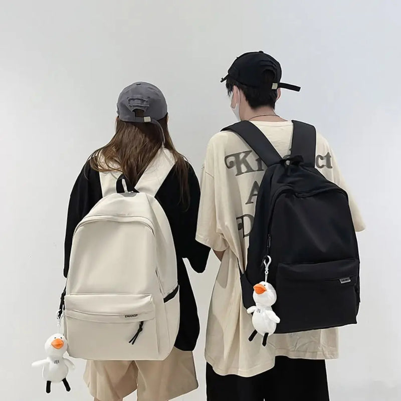 Creative Teenage School Bag Nylon Waterproof Book Bag Large Capacity Backpack Fashion Students School Bag Boys Girls Backbag