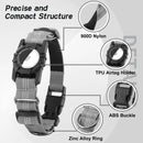 AirTag Dog Collar, Reflective Air Tag Dog Collar for Apple, Integrated Air Tag Accessories Pet Collar for Small Medium Large Dog