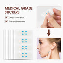 Invisible V Face lifting Tapes Wrinkle Removal Sticker Forehead Neck Chin Sticker Anti Aging Skin Adhesive Tape Facial Slimming