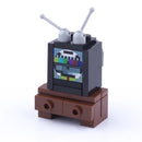 MOC City House Furniture Building Blocks Kit Toilet Fish Tank Bed Piano TV Sofa Couch Pendulum Clock Cooking Bench Bricks Toys