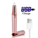 USB Electric Eyebrow Trimmer Pen Hair Remover Eyebrow Razor/Epilator Eyebrows tools shaping Eye Brow Trimmer For Women's Shaver