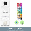 The Honolulu | Professional Alcohol Art Marker Set, 24–320 Colors