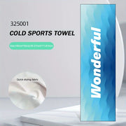 Quick Drying Towel Breathe Cold-feeling Towel Sweat-absorbent Towel For Sports Fitness Running Gym Yoga Soft Microfiber Towel