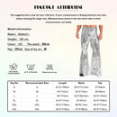 Mens Shiny Metallic 70s Disco Flared Pants Hippie Vintage Hip Hop Carnival Performance Costume Sequins Bell Bottoms Trousers