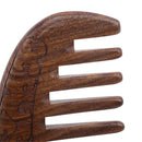 Pocket Wooden Comb Natural Black Gold Sandalwood Super Wide Tooth Wood Combs No Static Lice Beard Comb Hair Styling