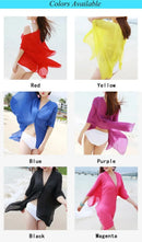 2023 Neu einfarbig Herbst Damen Sommer Sexy Strandbekleidung Bikini Strandkleid Bikini Bademode Überwurf Leinen Damen großer Schal
