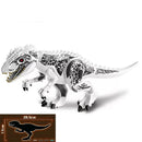 Jurassic Dinosaur Park Dinos World Building Blocks Animals Tyrannosaurus Rex Indominus I-Rex Blue Figures Triceratops Toys