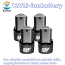 New 12V 1.5/2.0/3.0Ah large capacity rechargeable lithium battery angle grinder electric drill screwdriver backup battery