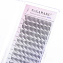 NAGARAKU Ship from America 10 cases Premade Spire Eyelash Plume Fluttering Eyelash Extensions Anime Effect Soft Comic
