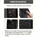 [Black Vegetable Slicer] 16-In-1 Multi-Functional Vegetable Chopper, Professional Onion Dicer, Kitchen Food Slicer And Dicer With 8 Replaceable Blades & Storage Container, Ideal Gift For Kitchen Lovers